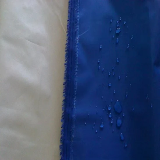 100% Nylon Taslon Fabric with PU Coated Waterproof Garment Fabric
